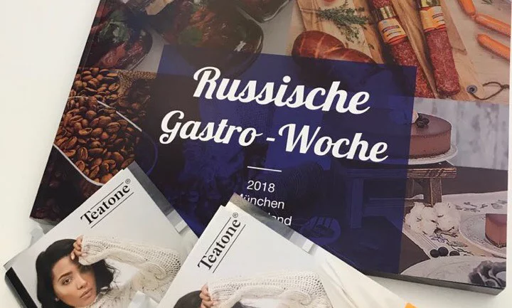 TM Teatone at Russian Gastro Week exhibition in Munich 2018